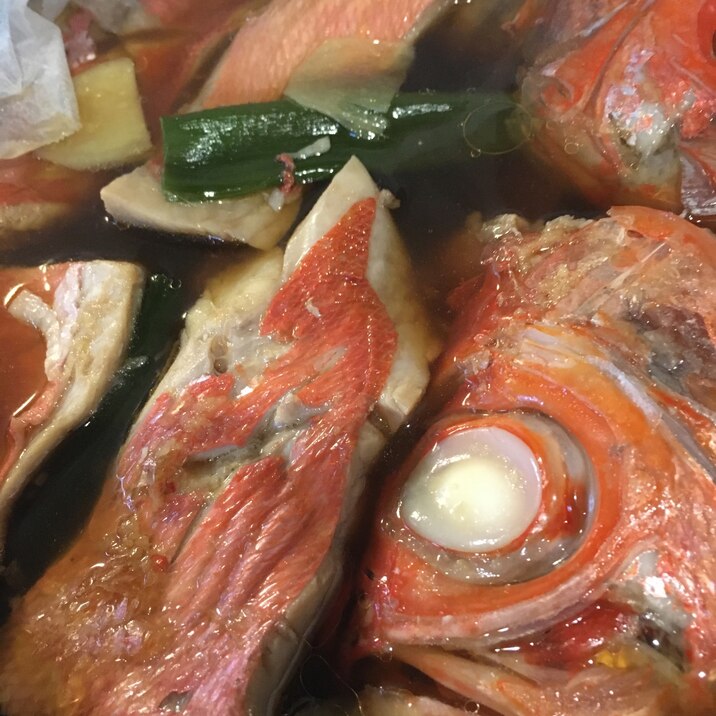 美味しい!金目鯛煮付け